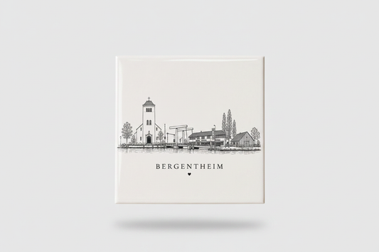 Tegel Bergentheim witte achtergrond