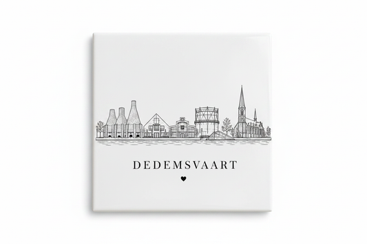 Tegel Dedemsvaart – recht vooraanzicht