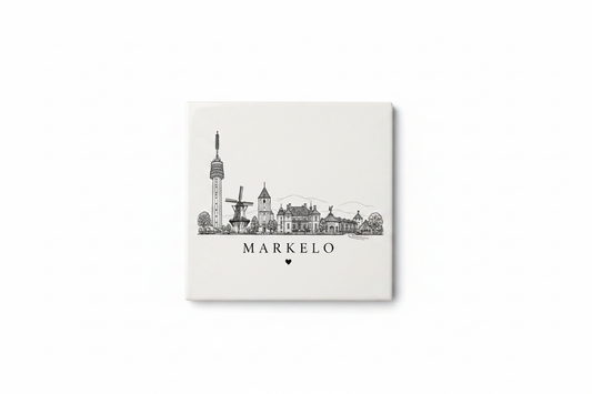 Tegel Markelo – witte achtergrond